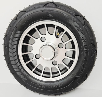 - EMDE-electric, Гума с джанта за електрическа триколка, 3.00-8