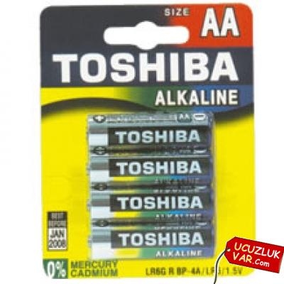 Батерия,  TOSHIBA, LR6G/1,5V ALKAL