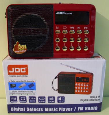 Радиоприемник,  , JOS H011U USB и SD/MMC