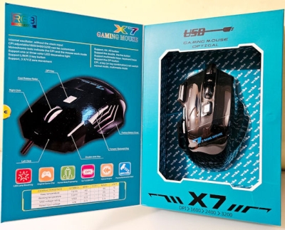 Компютърна мишка  , Геймърска оптична жична мишка GAME X7