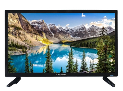 LED ТEЛЕВИЗОР,  Crown, 24" LED 24KA12VWS SMART TV 12V , 1366x768 HD Ready , 24 inch, 60 см, Android , Smart TV