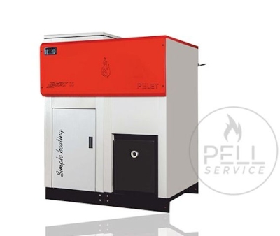 Пелетен котел,  LAFAT С водна риза  LAFAT SM ECO 50 kW 