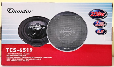 Автоколони ,  THUNDER TCS-6519 - 6,5" Комплект, Трилентови