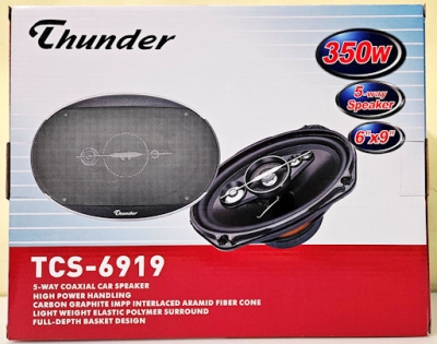 Автоколони ,  THUNDER TCS-6919 - 6x9" Комплект, 5 лентови