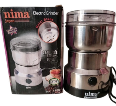 . . Електрическа кафемелачка, Nima NM-8300 – бяла мелница 220V 150W