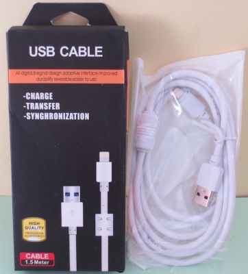 Кабел . USB на iPod айфон 1m  - високо качество