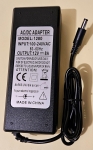 Захранване,  , Aдаптeр от 220V на 12VDC / 8A  импулсен,стабилизиран