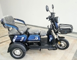 Електрическа триколка за възрастни, EMDE-electric, SL03, 1500W, 48V, 20Ah, триместна