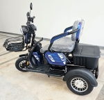 Електрическа триколка за възрастни, EMDE-electric, SL03, 1500W, 48V, 20Ah, триместна