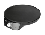 Уред за палачинки ROSBERG,  R51323A, 1200W, 30 см, незалепващо покритие, терморегулатор, черен 