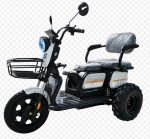 Електрическа триколка за възрастни, EMDE-electric, SL02, 2500W, 60V, 20Ah, триместна