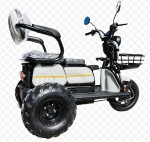 Електрическа триколка за възрастни, EMDE-electric, SL02, 2500W, 60V, 20Ah, триместна