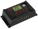 , , Контролер регулатор за соларни панели CPLS-20A 12V/24V с USB порт и LCD дисплей