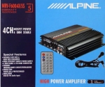 АВТОУСИЛВАТЕЛ . Alpine MRV-F6004X/5S 2500W 