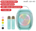 Тонколона,   , Активна караоке Bluetooth тон колона JQS-403 с 2 микрофона