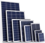Фотоволтаичен панел,  EMDE-Solar, Слънчев соларен панел, Монокристален модул 100 Wp / 21.6 V